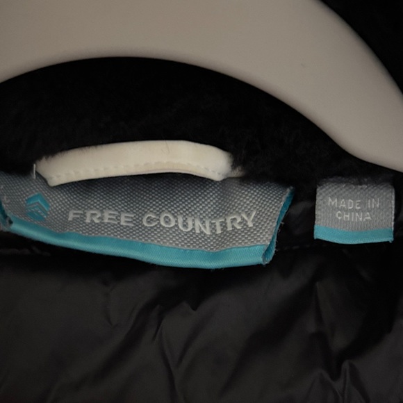 Free Country White and Black Ski Jacket - Picture 4 of 5